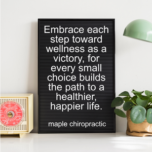 Embrace each step toward wellness as a victory, for every small choice builds the path to a healthier, happier life.