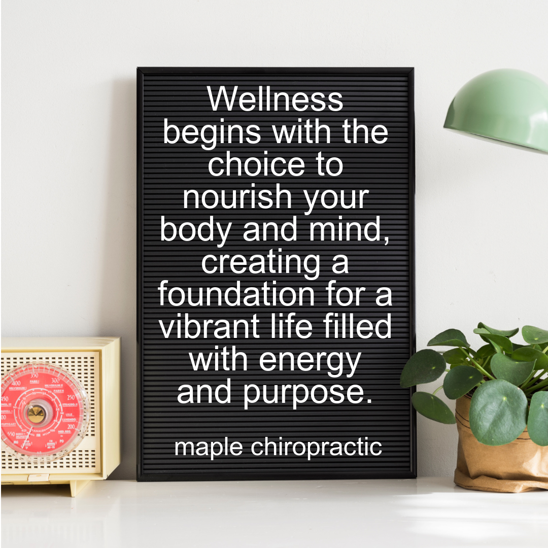 Wellness begins with the choice to nourish your body and mind, creating a foundation for a vibrant life filled with energy and purpose.