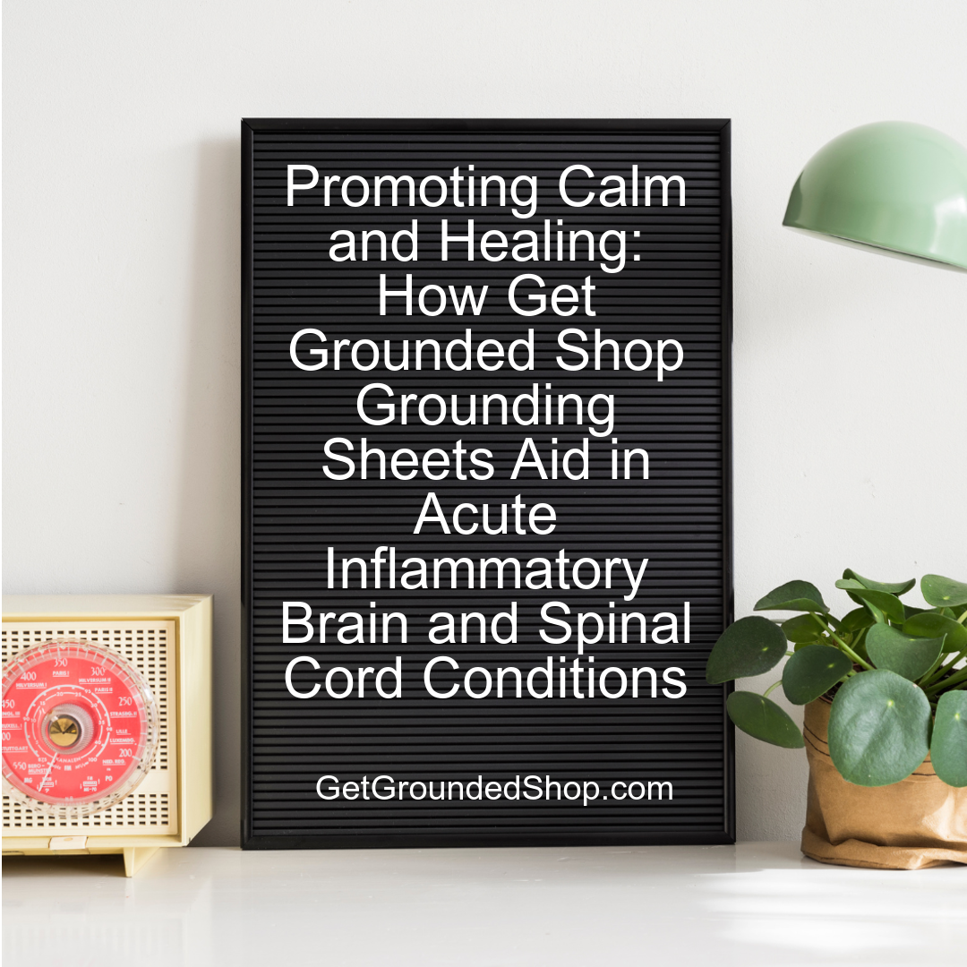 Promoting Calm and Healing: How Get Grounded Shop Grounding Sheets Aid in Acute Inflammatory Brain and Spinal Cord Conditions
