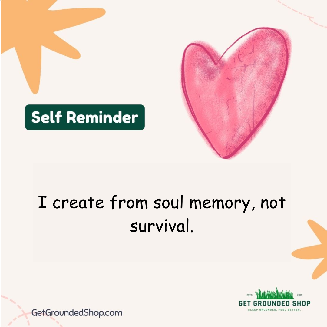 Grounding Bedsheets: Create from Soul Memory for Wellness | Dec 2025