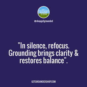 When silence is louder than prayers, start grounding yourself.