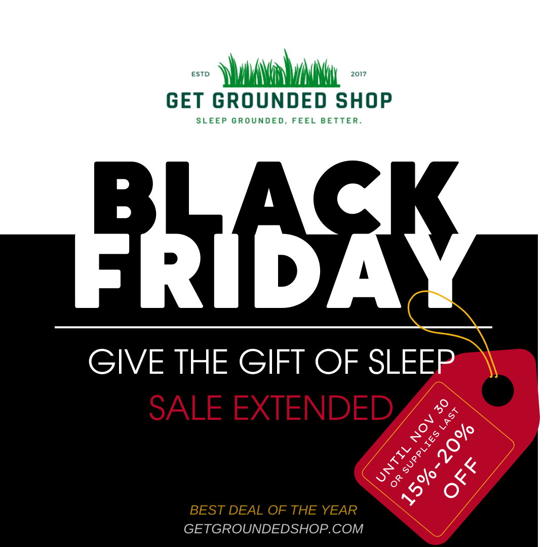 Enhance Sleep Quality with Grounding Bedsheets - Black Friday Sale!