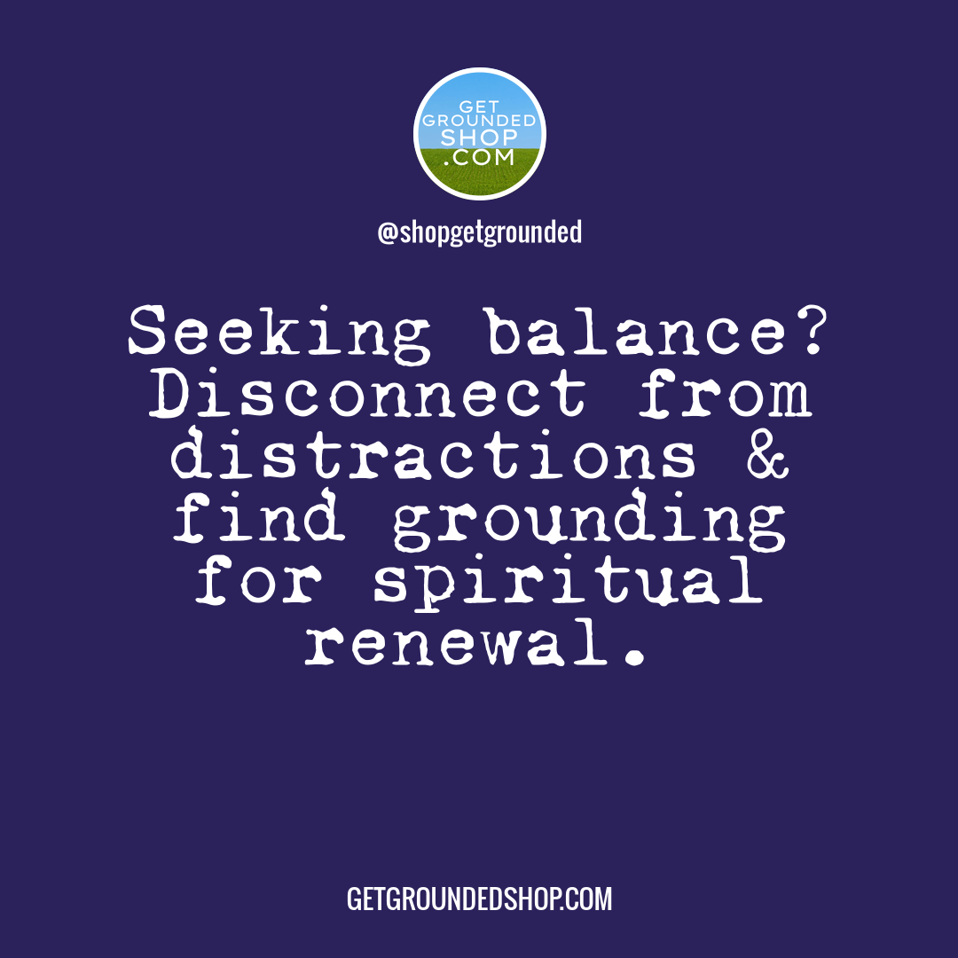 When disconnected from inner energy, seek grounding for spiritual renewal.