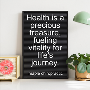 Health is a precious treasure, fueling vitality for life's journey.