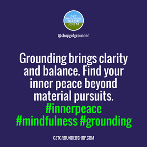 When material pursuits overshadow inner peace, start grounding yourself.