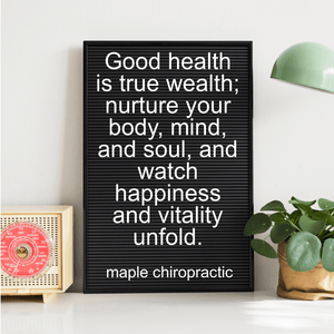 Good health is true wealth; nurture your body, mind, and soul, and watch happiness and vitality unfold.