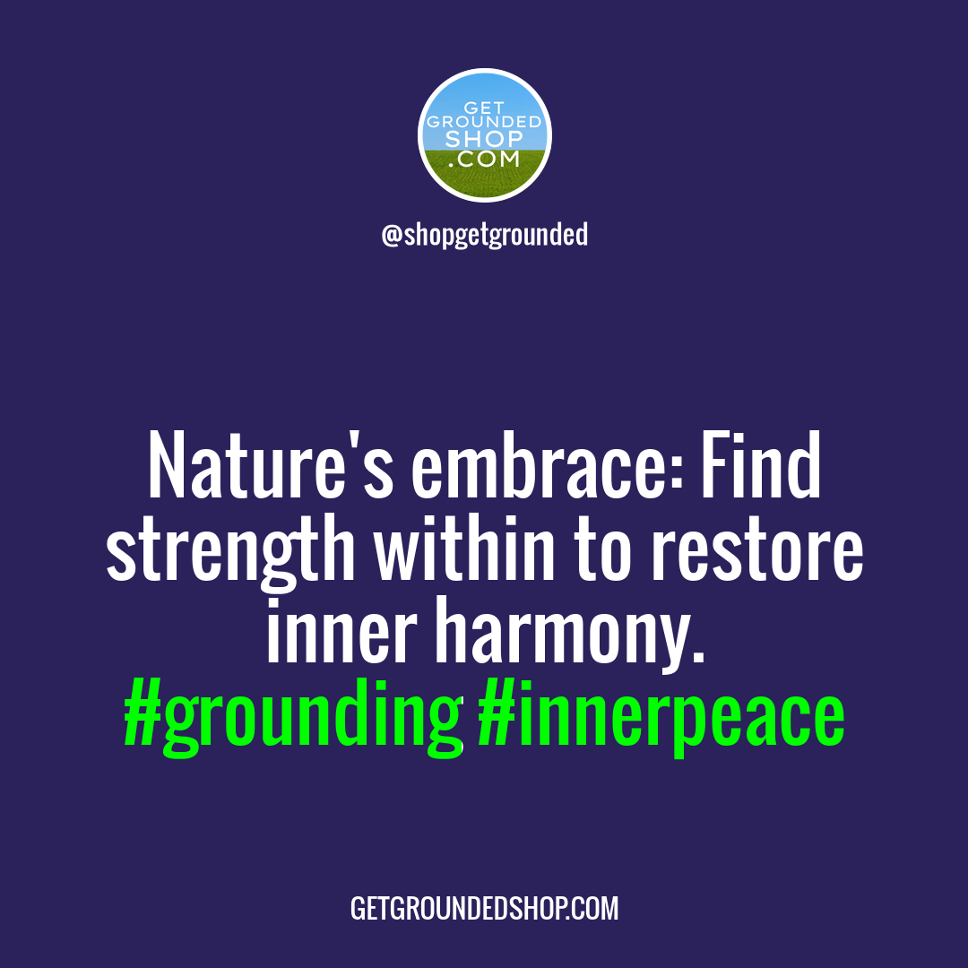 When inner harmony wanes, return to nature's embrace for strength.