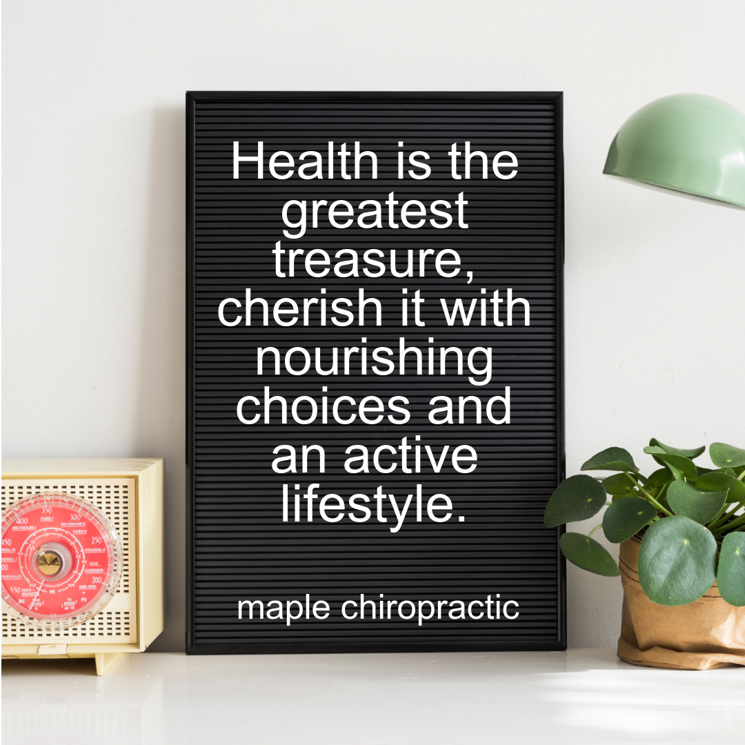 Health is the greatest treasure, cherish it with nourishing choices and an active lifestyle.