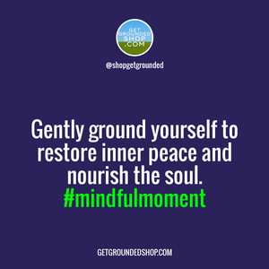 When unease overcomes, start grounding yourself to restore inner nourishment.