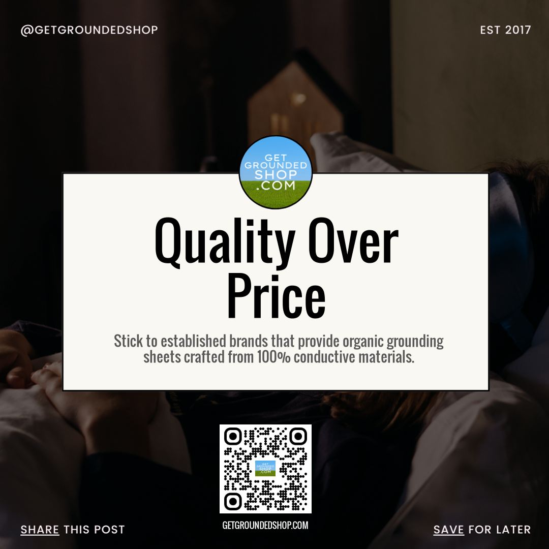 Quality Over Price: Choose 100% Conductive Grounding Sheets for Health (Dec 2024)