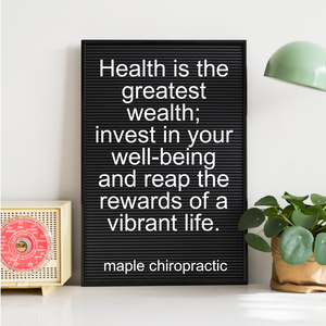 Health is the greatest wealth; invest in your well-being and reap the rewards of a vibrant life.