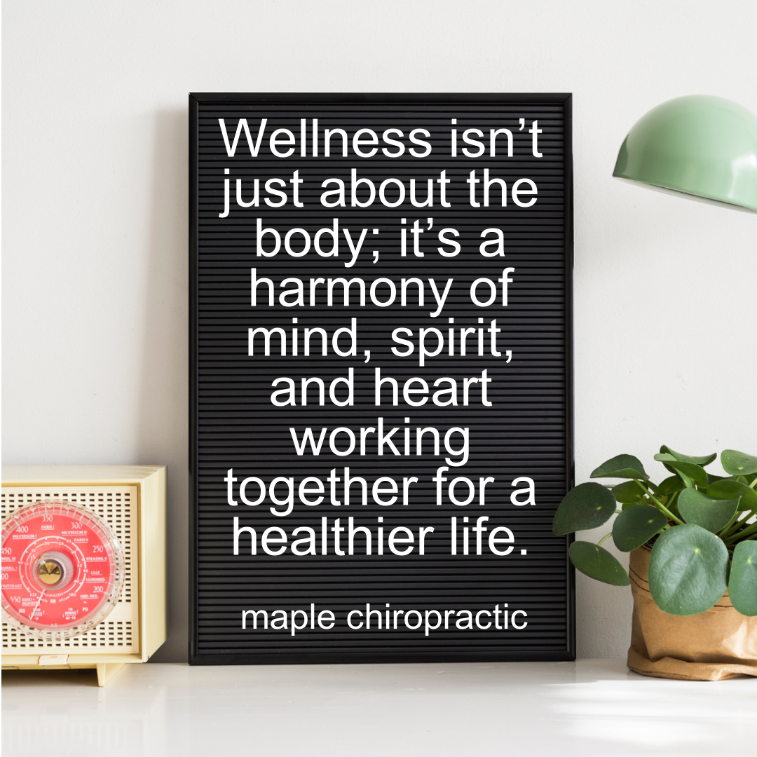 Wellness isn’t just about the body; it’s a harmony of mind, spirit, and heart working together for a healthier life.