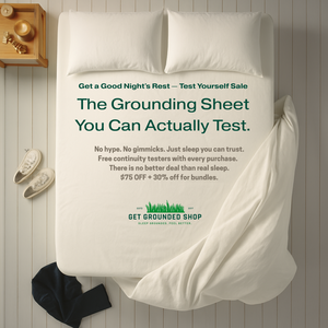 Sleep Deeply: 30% Off Grounding Bedsheets!