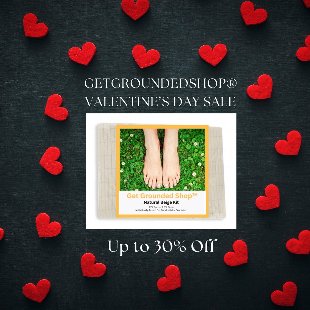 Valentine's Sale: 20% Off Grounding Bedsheets!