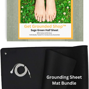 Get Grounded Shop® Starter Bundle (Grounding Sheet & Mat)